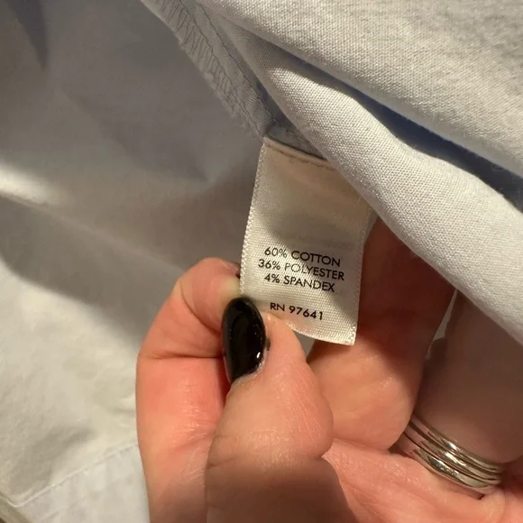 J. Jill Light Blue Button Down Shirt - Picture 2 of 6